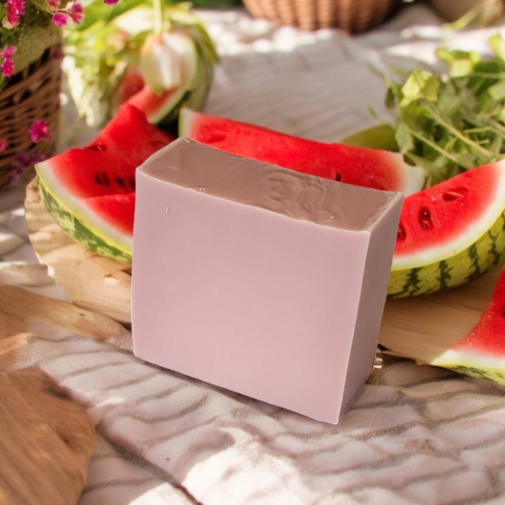 Juicy Watermelon Handcrafted Donkey Milk Soap Luxury Hydrating Body Soap…